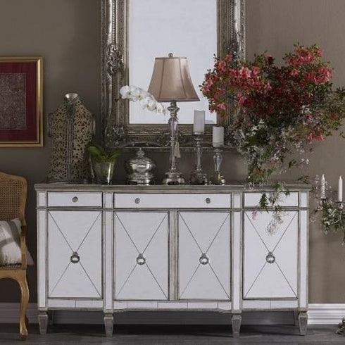 Sofia Mirrored Buffet Table
